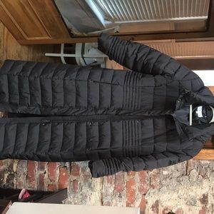 Calvin Klein long puffer trench